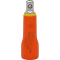 Gray Tools 1/4" Drive Insulated Extension, 2" Long, 1000V Insulated V602-I